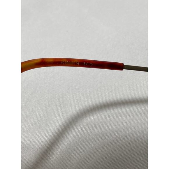 Martine Sitbon Eyeglasses FRAMES ONLY Gold Tone Filigree Detail 6548 48-19 140 - Picture 11 of 11